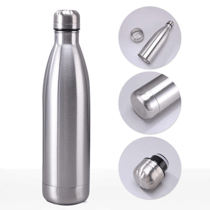 Stainless Steel Water Bottle For Men &amp; Women &amp; Kids, Thermos Vacuum Flask Stylish Bottle Made For Keeping Water &amp; Beverages