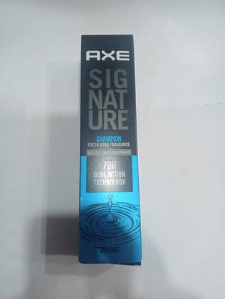 Axe signature champion body deo 