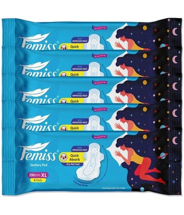 Femiss - Cottony XL Maxi Regular Sanitary Pad