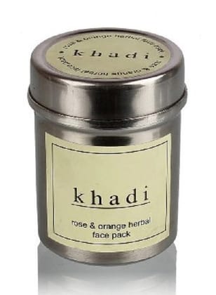 Khadi herbal rose & orange face pack 50 gm