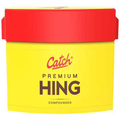 Catch Premium Hing - Compounded, Rich In Aroma & Flavour, 12 G Bottle