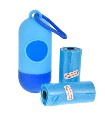 Diaper Disposal Bag Dispenser with 2 Oxy-Degradable Garbage Bag Rolls (Random Color)