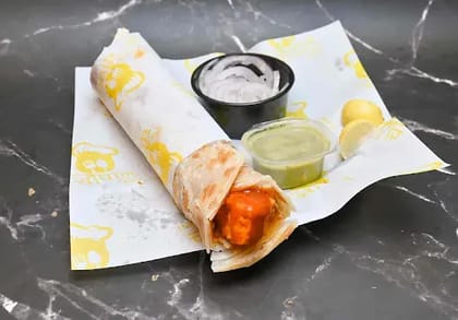 Shahi Paneer Roll.