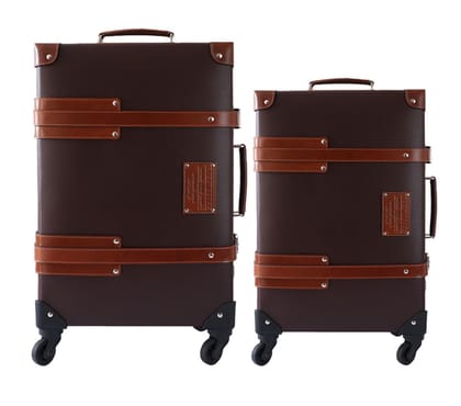 Steamer Set of 2-Brown / Brown