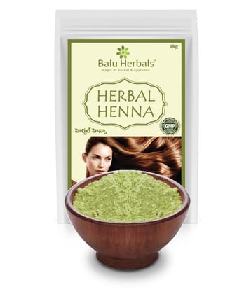 BALU HERBALS AYURVEDA Henna 1000 gm