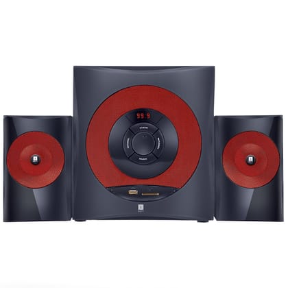 iBall Hi-Bass Bluetooth Home Theatre 30W (Black, 2.1 Channel) 