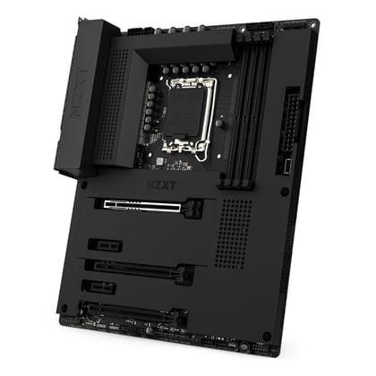 NZXT N7 Z790  ATX Gaming Motherboard - N7-Z79XT, Intel Z790 chipset (Supports 12th, 13th, 14th Gen CPUs), Integrated I/O Shield, WiFi 6E connectivity- Black