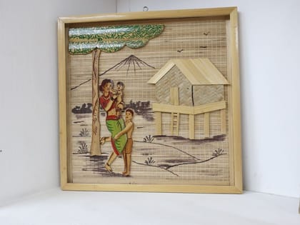 Bamboo made photo frame 