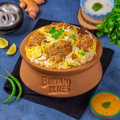 Chicken Dum Biryani Handi (Boneless)