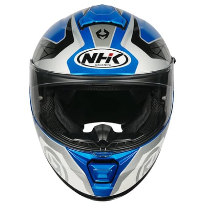 NHK K5R Commutrack Black & Blue Color Helmet-XL