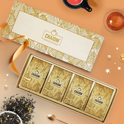 Signature Collection | Tea Gift Set | 4 Varieties Tea | 50 Cup Tea