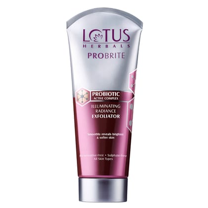 Lotus Herbals Probrite Active Complex Illuminating Radiance Exfoliator (100gm)-100gm