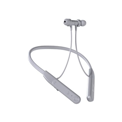 LYNE Rover 25 40 Hours Music Time Bluetooth Neckband with Touch Function-GREY