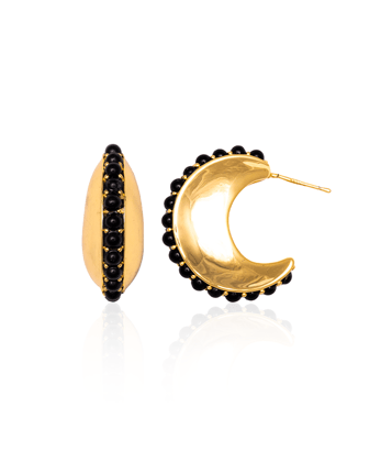 The Gold Mirage Hoops