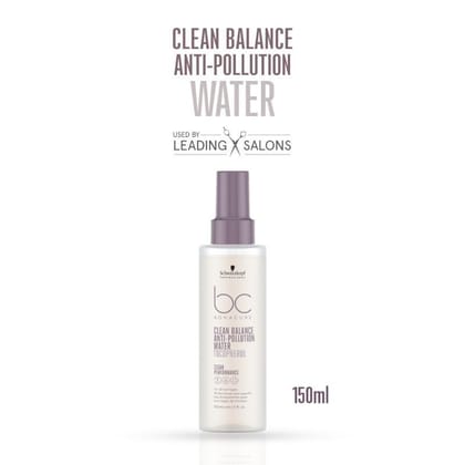 Schwarzkopf Professional Bonacure Clean Balance Anti-Pollution Water With Tocopherol(150ml)