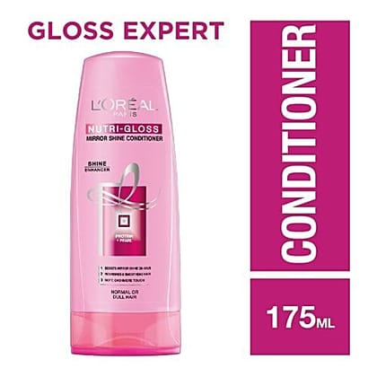 Loreal Paris Conditioner - Nutri Gloss, 175 Ml Bottle