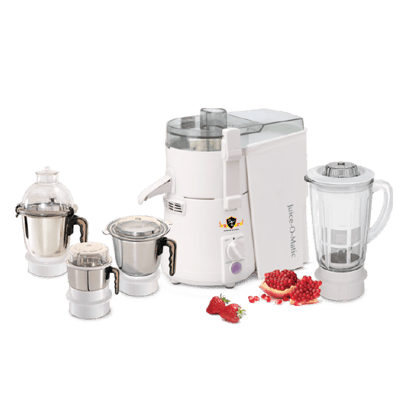 Juicer Mixer Grinder Power Guard ALL-IN-ONE 925 Watts SM SERIES 3 Jars  1 Plastic Poly Jar with Fruit Filter-Juicer Mixer Grinder: Power Guard ALL-IN-ONE 925 Watts SM SERIES (3 Jars + 1 Plastic P