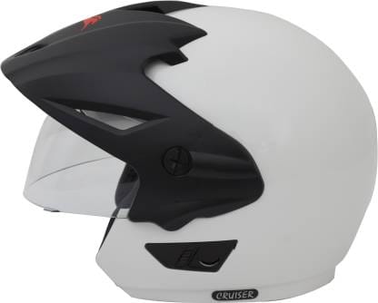 TVS Helmet Half Face White FL