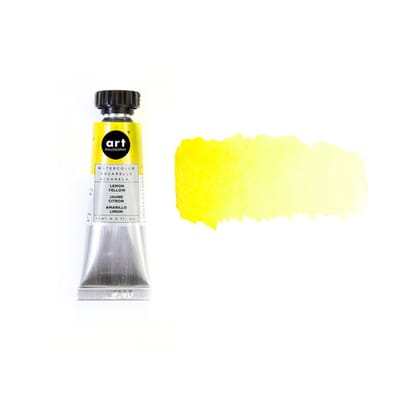 Lemon Yellow - Artist Grade Watercolor Tubes