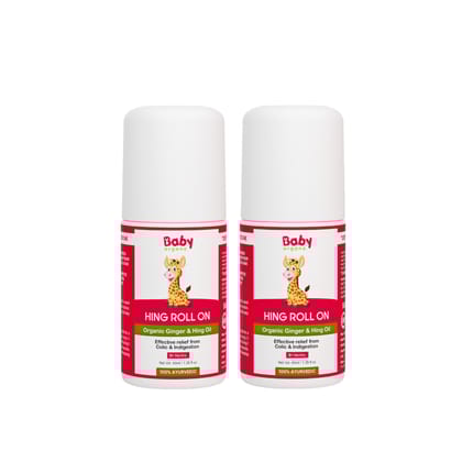 BabyOrgano Hing Roll on - 40ml Pack of 2