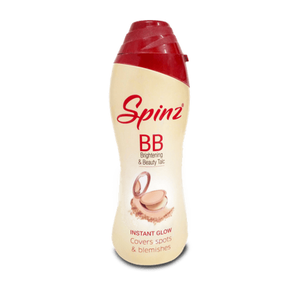 Spinz Talcum Powder Instant Glow, 100 gm Bottle