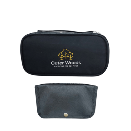 Outer Woods Insulated Insulin Cooler Bag-Black