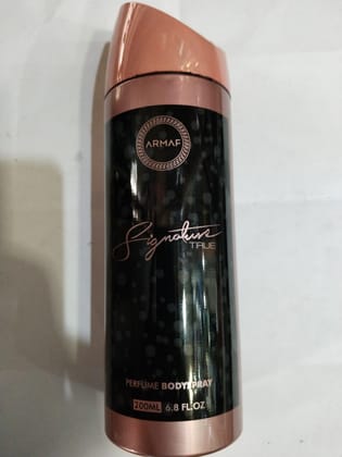 Armaf signature true Perfume bodyspray 