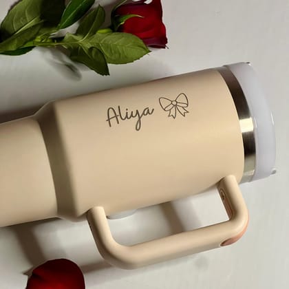 Emojis Personalized Tumbler - Cheer | Special Designs For Valentine Gifts-Rose Quartz