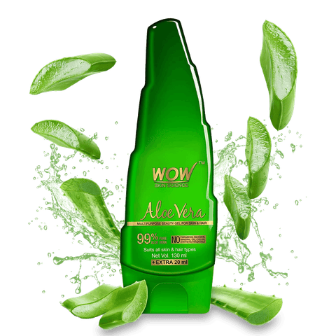 WOW Skin Science Aloevera Multi-Purpose Beauty Gel For Skin And Hair, 150 ml Bottle