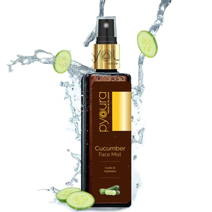 Hydrating Undereye Cucumber Toner<h4> Soothes skin irritation and hydrates dry skin <h4> <h6> Alcohol Free, 100% natural, easy-to-use mist spray<h6>-100 ml