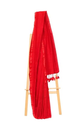Tisser Khadi Sequence Saree  with blouse piece