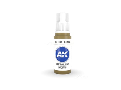 Brass 17ml AK Interactive acrylic color AK11194