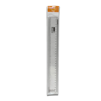 Camlin Broad And Transparent 30Cm Exam Scale Ruler, 1 Piece