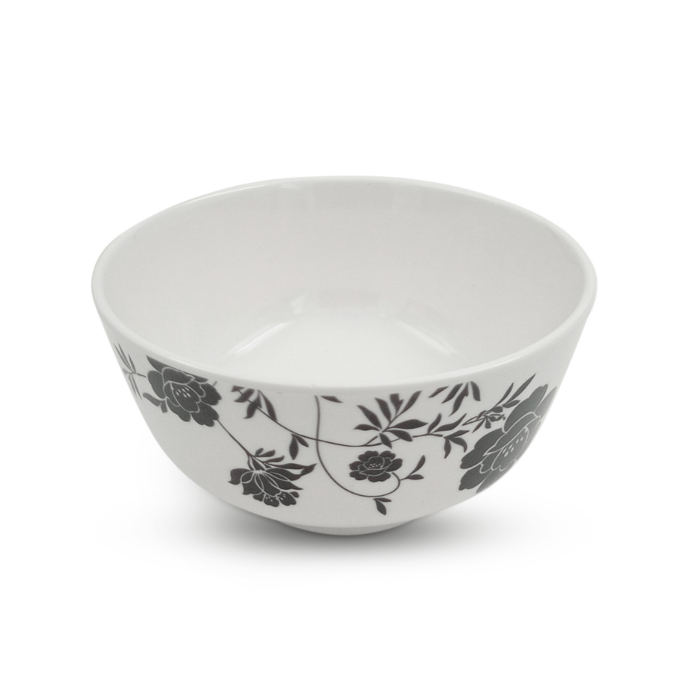 SUPERWARE | Pure Melamine | Bowl Set - Dark Rose 4" | 6 Nos. | Stain Free, Glazed Finish