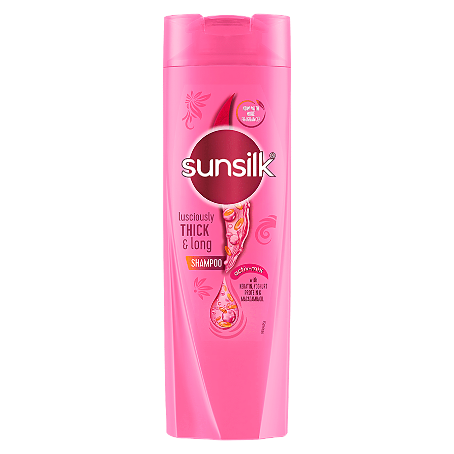 Sunsilk Thick & Long Shampoo, 180 ml