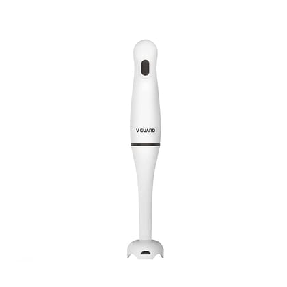 VBD 300PL Hand Blender/Powerful 300 W PMDC Motor/Versatile Use/Sleek Design/Detachable Shaft [White & Black]