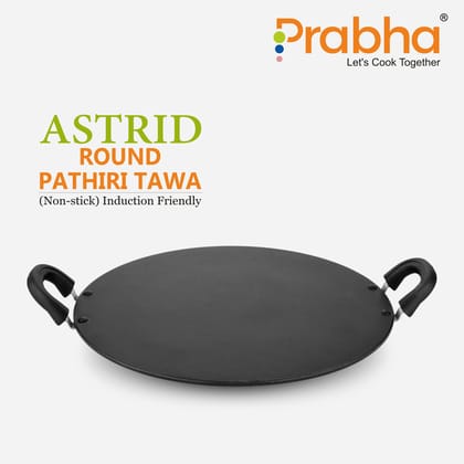 Non-Stick Round Astrid Pathiri Tawa With Bakelite Handles