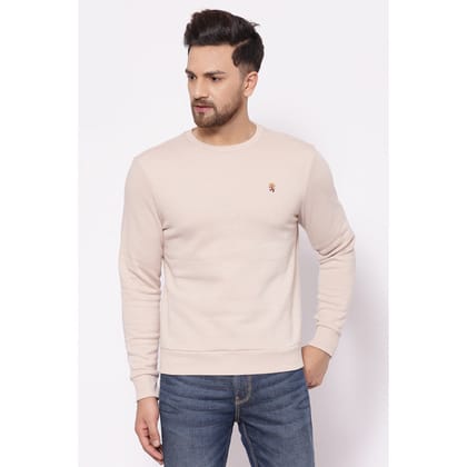 Red Tape Men's Beige Sweatshirt