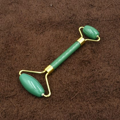 Facial Massage Roller  handmade Natural Green jade roller  Facial Massage Roller for Body, Face, Neck, Eyes art796