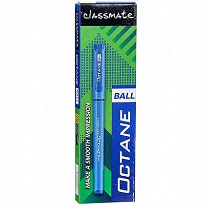 Classmate Octane Ball Pen Pack Of 10 (Blue)