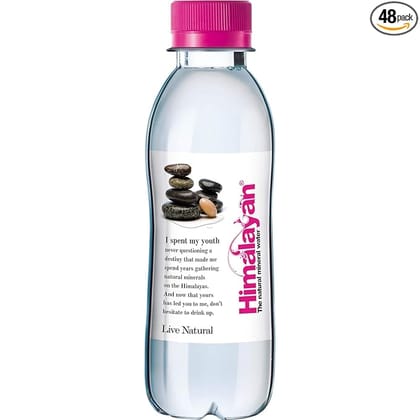 Himalayan Natural Mineral Water (200 ml x 48 bottles)