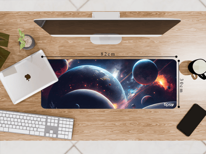 "Galaxy View" Gaming Mousepad – Elevate Your Gaming Experience-Large (30CM X 82CM)