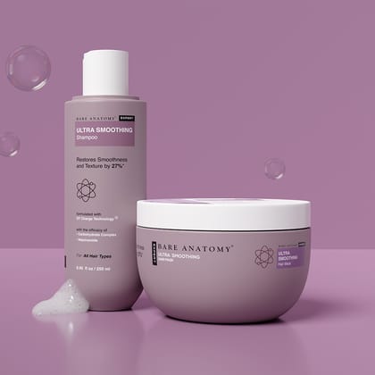 Ultra Smoothing Kit - Mask  Shampoo-Ultra Smoothing Kit - (Mask | Shampoo) - Shampoo (250ml) + Mask (250g)