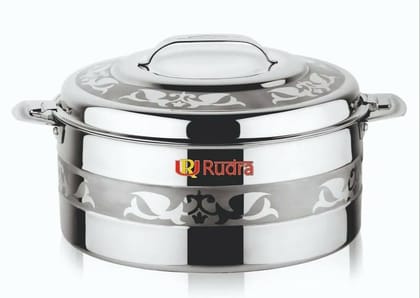 Rudra Reeyo Super Blast Super Stainless Steel Insulated Casserole (Multiple Sizes)-1.5L