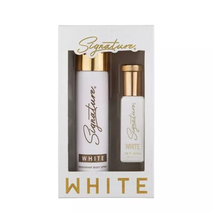 "WHITE" - EDP 20ML + DEO 70ML | Gift Set-White 70 ML + 20 ML EDP / Pack of 1