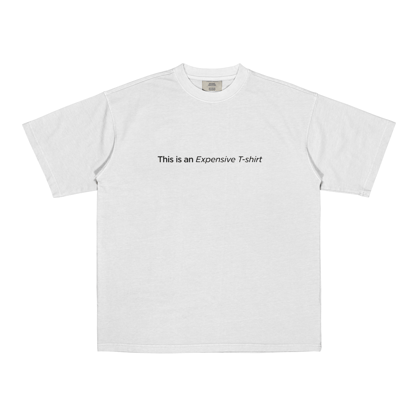 [ EXPENSIVE TEE ] Unisex Oversized T-shirt-XS