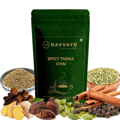 Spicy Tadka Chai-Spicy Tadka Chai - 250 Gms - 125 Cups