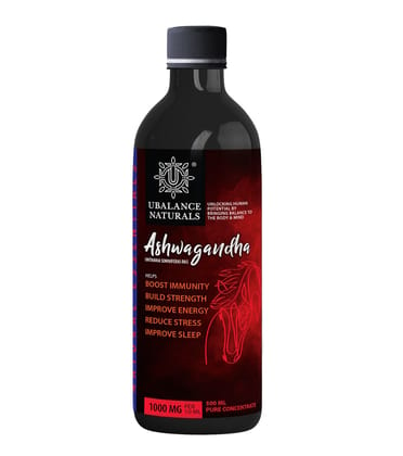 UBALANCE NATURALS Ashwagandha, 500 ml