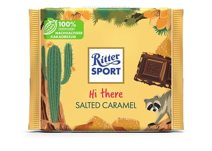 Ritter Sport Salted Caramel, 100 gm