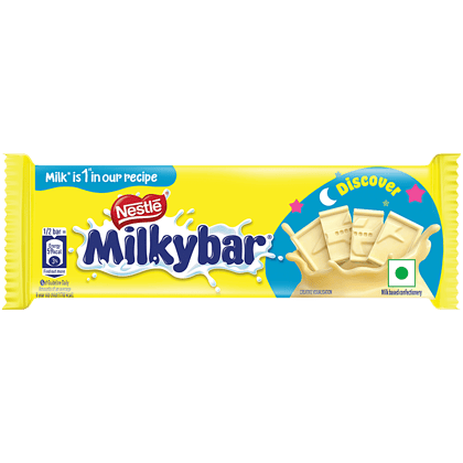 Nestle Milkybar Creamy White Chocolate Bar, 22.5 g